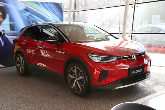 ID.4 CROZZ VW EV कार 400-550KM शुद्ध इलेक्ट्रिक कार 5 दरवाजे 5 सीटें
